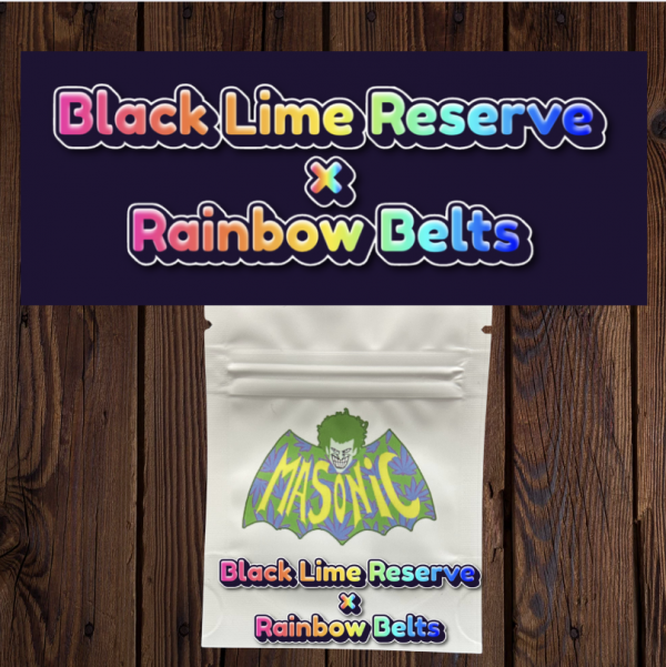 Black Lime Reserve x Rainbow Belts